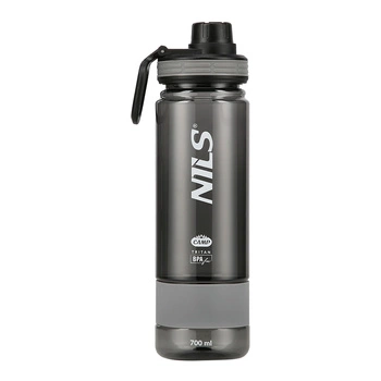 Butelka tritanowa NILS CAMP NCD07 700 ml szara