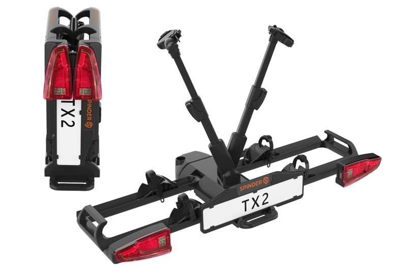 Bagażnik samochodowy SPINDER TX2 LED na 2 rowery