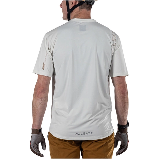 Koszulka rowerowa Leatt Jersey MTB Trail 1.0 X-Flow cream