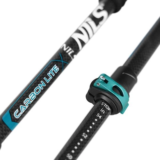 Kije trekkingowe NILS TK8607 włókno węglowe