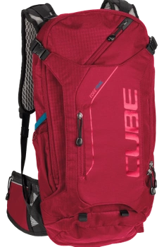 Plecak rowerowy Cube Edge Trail red 16L