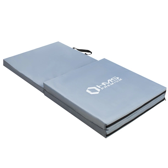 Materac gimnastyczny składany HMS PREMIUM MGS02 szary