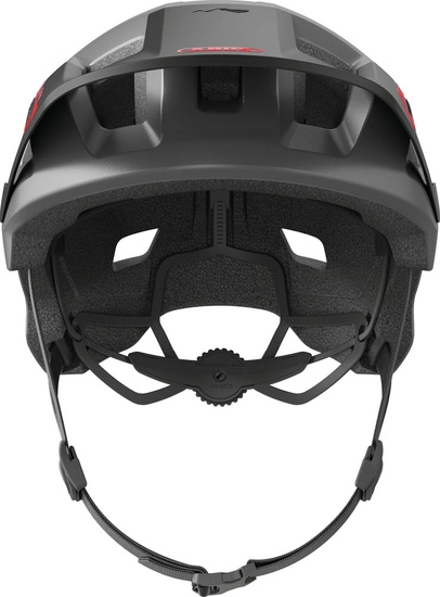 Kask rowerowy dziecięcy fullface ABUS YouDrop Ti S silver