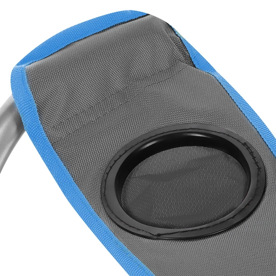 Krzesło turystyczne składane NILS CAMP NC3079 szary / niebieski