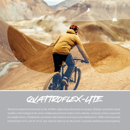 Okulary rowerowe Alpina Bonfire Q-Lite