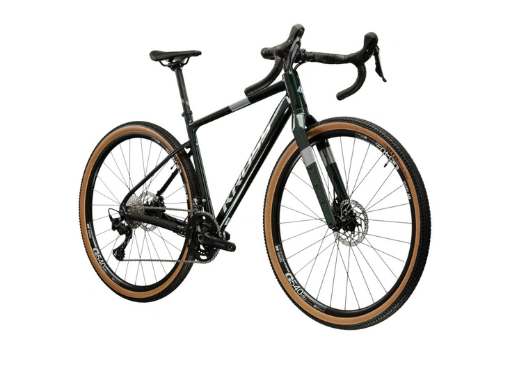 Rower gravel Kross Esker 6.0 ULT.RA 2025 zielony holo