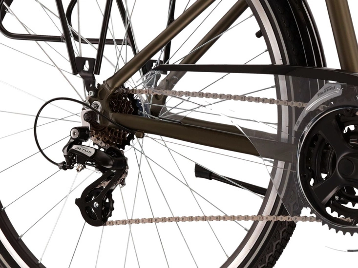 Rower trekkingowy Kross Trans 2.0 2024 khaki