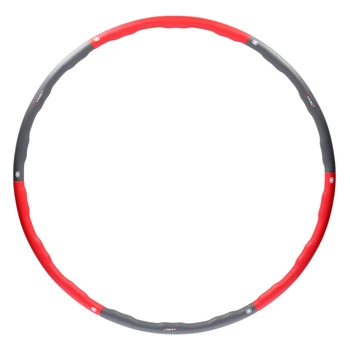 Hula hop HMS HHP002 100 cm czerwony / szary