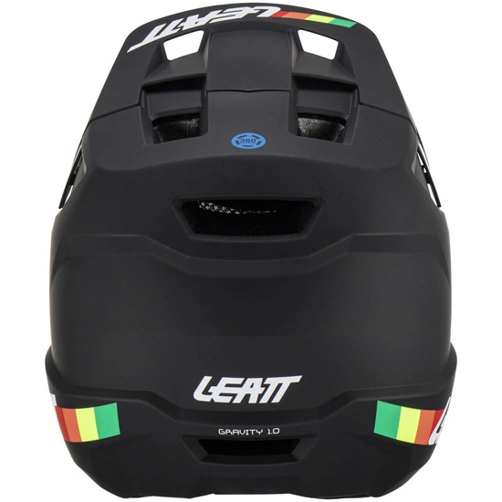 Kask rowerowy Full Face LEATT Helmet MTB Gravity 1.0 V23 Black