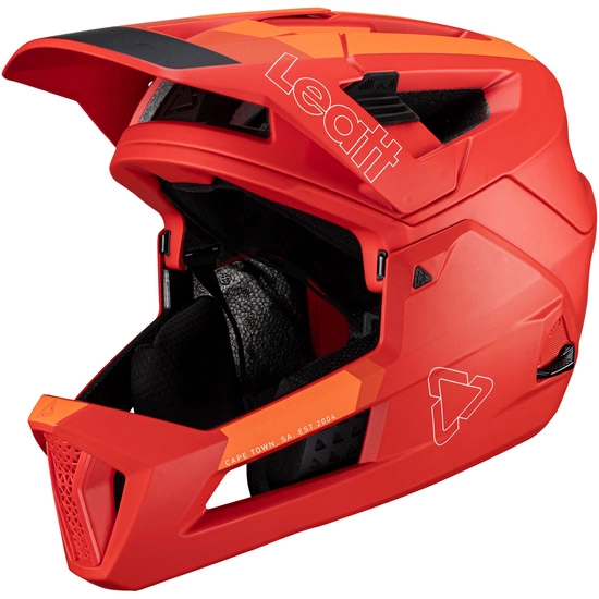 Kask rowerowy (z wypinaną szczęką) Leatt Helmet MTB Enduro 4.0 V24 red
