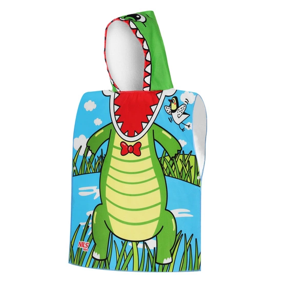 Ręcznik ponczo NILS AQUA NAR20 crocodile