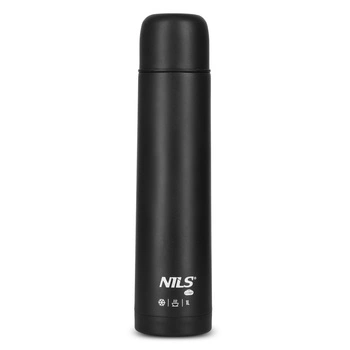 Termos turystyczny NILS CAMP NC3804 1000 ml czarny