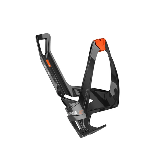 Koszyk na bidon Elite Cannibal XC fluo czarny/zielony