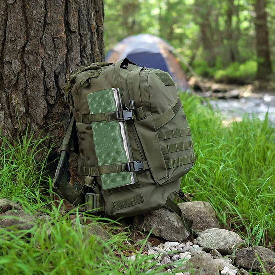 Karimata kempingowa do siedzenia NILS CAMP NC17105 40 cm zielona