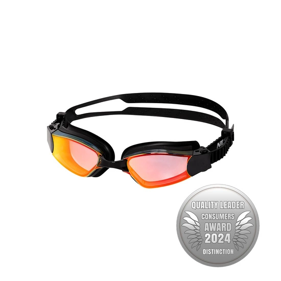 Okulary do pływania NILS AQUA NQG660MAF Racing pomarańczowy