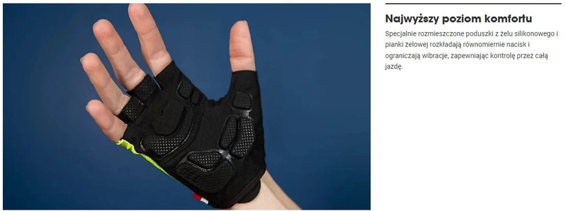 Rękawiczki rowerowe damskie Bontrager Solstice Fluo Yellow