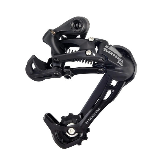 Przerzutka rowerowa SRAM X5 Long Cage 7-10 rzędowa black