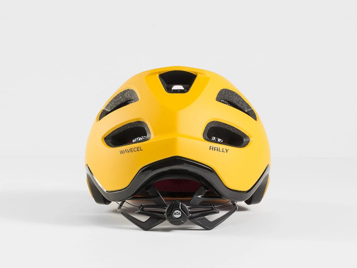 Kask rowerowy Bontrager Rally WaveCell yellow