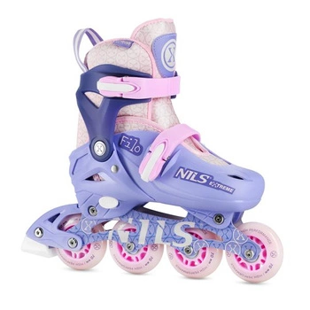 Rolki rekreacyjne NILS EXTREME NA13102 Filo fioletowy