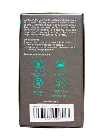 Lokalizator rowerowy notiOne GPS Bosch Gen 4 Non Smart