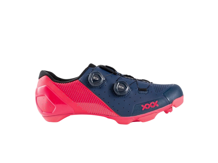 Buty rowerowe Bontrager XXX Carbon Nautical Navy/Radioactive Pink