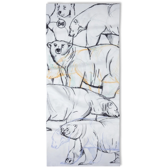 Bandana Dziecięca BUFF Original Ecostretch Bargy White