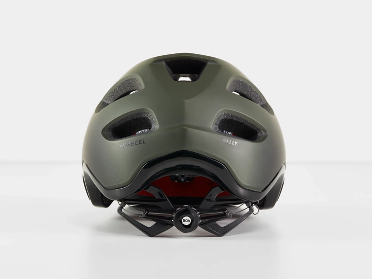 Kask rowerowy Trek Rally WaveCell black/olive