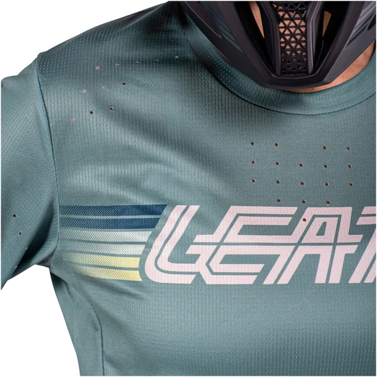 Koszulka rowerowa damska LEATT Jersey MTB Enduro 4.0 Women lagoon