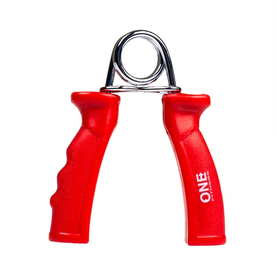 Ściskacz twardy ONE FITNESS PZ04 S czerwony