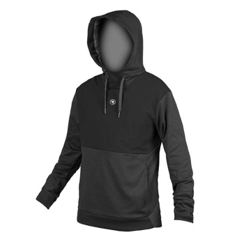 Bluza rowerowa męska Endura Trailster Tech Hoodie black