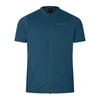 Koszulka rowerowa męska Endura Loop S/S Zipped blue