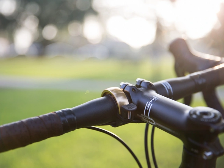 Dzwonek rowerowy Kong Oi duży srebrny