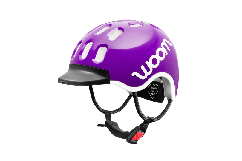 Kask rowerowy dziecięcy woom Kids purple