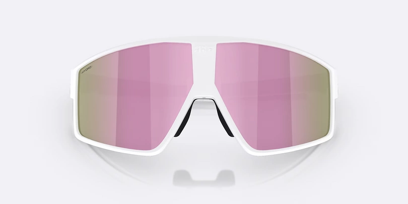 Okulary rowerowe Bliz P002 white/pink