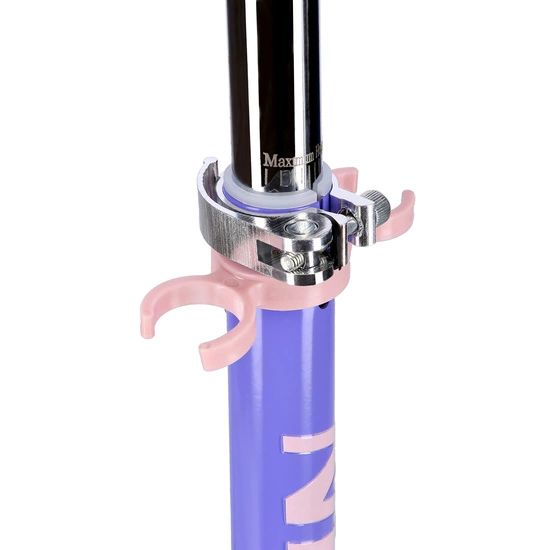 Hulajnoga miejska NILS EXTREME HD120L LED fioletowa