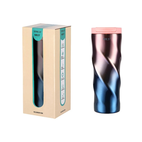 Kubek termiczny NILS NCB22 różowy