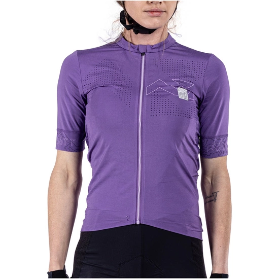 Koszulka rowerowa damska Leatt Jersey MTB Endurance 5.0 Women iris