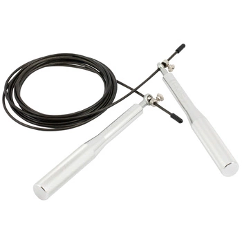 Skakanka szybka HMS SK52 czarna / srebrna