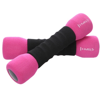 Ciężarki miękkie HMS CM06 2 x 1 kg różowy