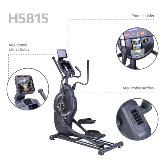 Trenażer eliptyczny HMS PREMIUM H5815 magnetyczno-powietrzny