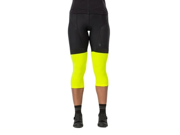 Ocieplacze rowerowe termiczne na kolana Bontrager Fluo Yellow