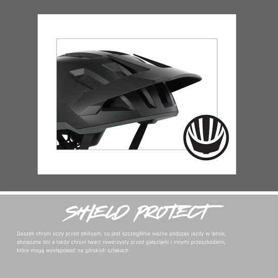 Kask rowerowy Alpina Taunus black/grey