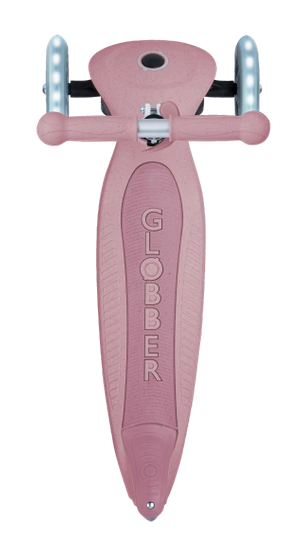 Hulajnoga dziecięca Globber Junior Foldable Lights Eco jagodowa