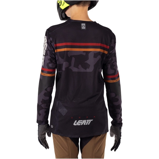 Koszulka rowerowa dziecięca LEATT Jersey MTB Gravity 4.0 Junior black