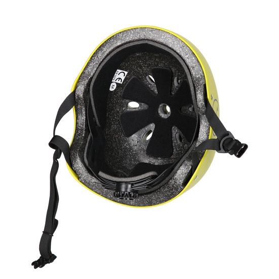 Kask z ochraniaczami NILS EXTREME MR290 + H230 żółty