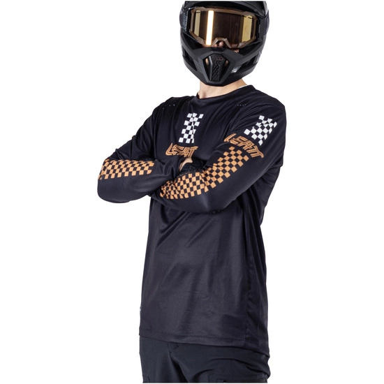 Koszulka rowerowa LEATT Jersey MTB Enduro 4.0 black