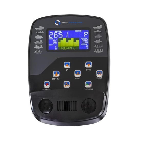 Trenażer eliptyczny HMS PREMIUM H1742 elektromagnetyczny z generatorem