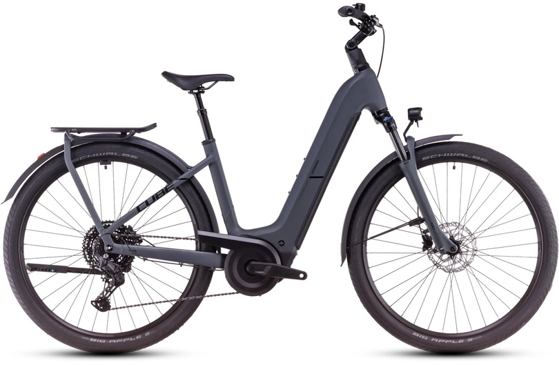 Rower elektryczny trekkingowy Cube Kathmandu Hybrid ONE 800 Easy Entry 2025 shadowgrey 