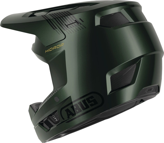 Kask rowerowy fullface ABUS HiDrop green