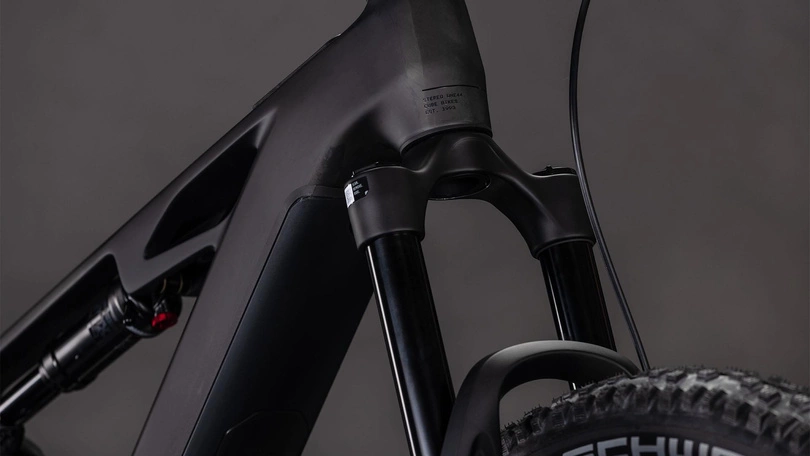 Zestaw: Rower elektryczny górski Cube Stereo Hybrid ONE44 HPC Race 800 2026 black / lime + Bosch Kiox 400C (BRC3200)